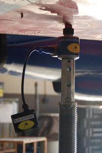 Wireless aircraft weighing